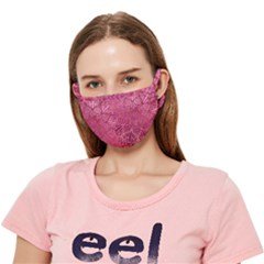 Pink Mandala Glitter Bohemian Girly Glitter Crease Cloth Face Mask (adult) by Semog4