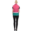 Watermelon Fruit Pattern Women s Button Up Vest View2