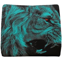Angry Male Lion Predator Carnivore Seat Cushion by Semog4