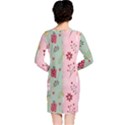 Flat Christmas Pattern Collection Long Sleeve Nightdress View2