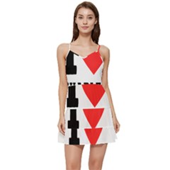 I Love Charles  Short Frill Dress by ilovewhateva