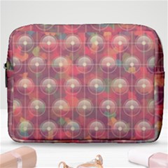Background Abstract Make Up Pouch (large) by Semog4