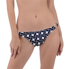 Ellipse-pattern-background Ring Detail Bikini Bottoms by Semog4