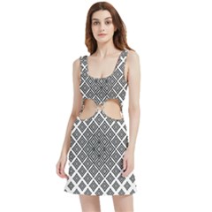 Background-pattern-halftone-- Velour Cutout Dress by Semog4