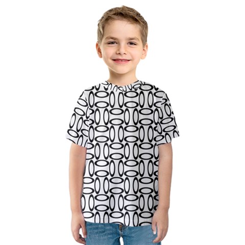 Ellipse-pattern-ellipse-dot-pattern Kids  Sport Mesh Tee by Semog4