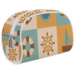 Nautical Elements Collection Make Up Case (medium) by Semog4