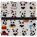 Playing Pandas Cartoons Seat Cushion View4