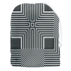 Construction Background Geometric Drawstring Pouch (3xl) by Semog4