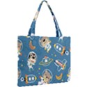 Seamless Pattern Funny Astronaut Outer Space Transportation Mini Tote Bag View2