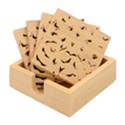 Butterfly Butterflies Insect Swarm Bamboo Coaster Set View1