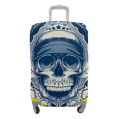 Skull Drawing Luggage Cover (small) by Salman4z