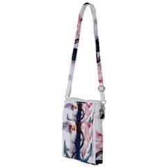 Anchor Watercolor Painting Tattoo Art Anchors And Birds Multi Function Travel Bag by Salman4z