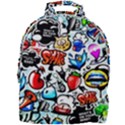 Graffiti Art Cartoon Comic Mini Full Print Backpack View1