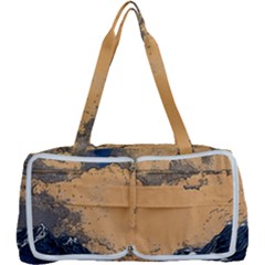 Waves Aesthetic Ocean Retro Sea Vintage Multi Function Bag by Salman4z