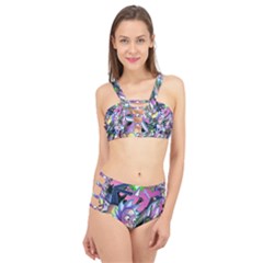 Rick And Morty Time Travel Ultra Cage Up Bikini Set by Salman4z