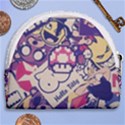 Retro Cartoon Hello Titty Parody Horseshoe Style Canvas Pouch View2