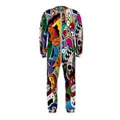 Cartoon Explosion Cartoon Characters Funny Onepiece Jumpsuit (kids) by Salman4z