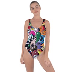 Cartoon Explosion Cartoon Characters Funny Bring Sexy Back Swimsuit by Salman4z