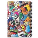 Cartoon Explosion Cartoon Characters Funny 5.5  x 8.5  Notebook View2