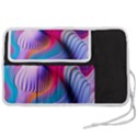 Colorful 3d Waves Creative Wave Waves Wavy Background Texture Pen Storage Case (M) View2