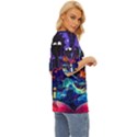 Rick And Morty In Outer Space Oversized Basic Tee View3
