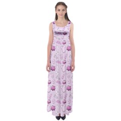 Baby Toys Empire Waist Maxi Dress by SychEva