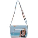 Rest By The Sea Shoulder Bag with Back Zipper View3