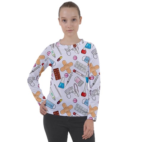Medicine Women s Long Sleeve Raglan Tee by SychEva
