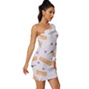 Medicine Long Sleeve One Shoulder Mini Dress View3