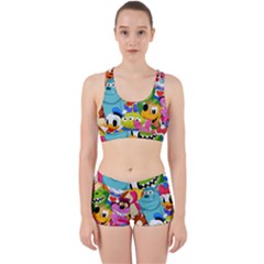 Illustration Cartoon Character Animal Cute Work It Out Gym Set by Sudheng