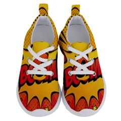 Explosion Boom Pop Art Style Running Shoes by Sudheng