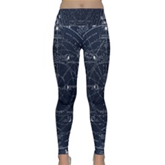 Vintage Astrology Poster Lightweight Velour Classic Yoga Leggings by ConteMonfrey