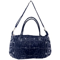 Vintage Astrology Poster Removable Strap Handbag by ConteMonfrey