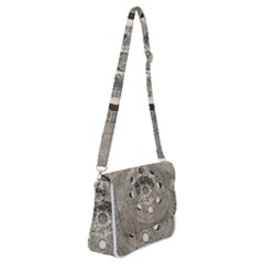 Old Vintage Astronomy Shoulder Bag With Back Zipper by ConteMonfrey