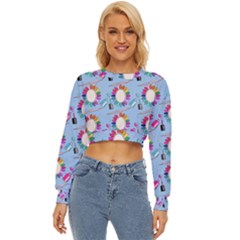 Manicure Lightweight Long Sleeve Sweatshirt by SychEva