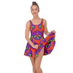 Christmas Candles Seamless Pattern Inside Out Casual Dress by Amaryn4rt
