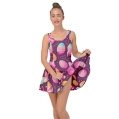 Easter Eggs Egg Inside Out Casual Dress by Ravend