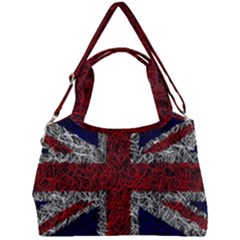 Union Jack Flag Uk Patriotic Double Compartment Shoulder Bag by Celenk