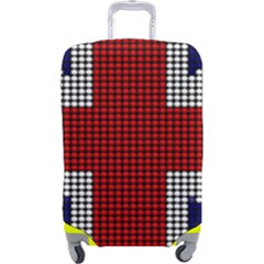 Union Jack Flag British Flag Luggage Cover (large) by Celenk