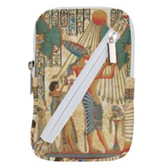 Egyptian Man Sun God Ra Amun Belt Pouch Bag (large) by Celenk