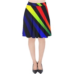 Graphic Design Computer Graphics Velvet High Waist Skirt by Celenk