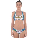 Christian Christianity Religion Cross Back Hipster Bikini Set View1