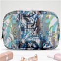 Abstract Acrylic Color Texture Watercolor Creative Make Up Pouch (Small) View1