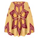 Flower Mandala Template Sketch Drawing Art High Waist Skirt View2