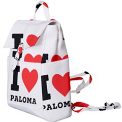 I Love Paloma Buckle Everyday Backpack by ilovewhateva