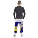 Rocket Ship Launch Vehicle Moon Men s Jogger Sweatpants View2