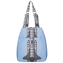 Rocket Shuttle Spaceship Science Center Zip Backpack by Salman4z