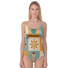 Nautical Elements Collection Camisole Leotard  by Salman4z