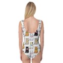 Cat Kitten Seamless Pattern Princess Tank Leotard  View2