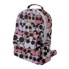 Cute-dog-seamless-pattern-background Flap Pocket Backpack (large) by Salman4z